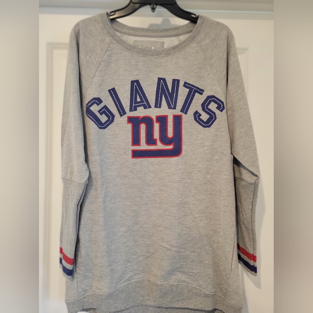 New York Giants Gray Sweatshirt with NY Logo